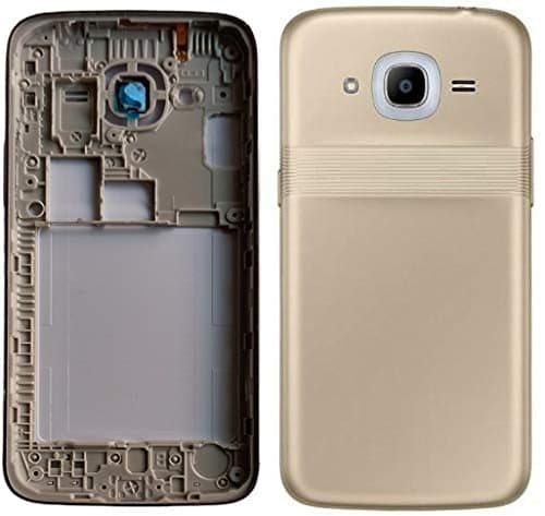 Mozomart Back Panel Housing Body for Samsung Galaxy J2 2016 Gold - image 1