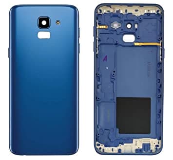 Mozomart Back Panel Housing Body for Samsung Galaxy J6 2018 Blue - image 1
