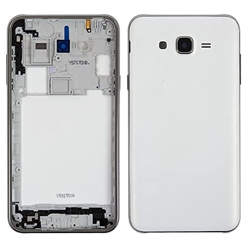 Mozomart Back Panel Housing Body for Samsung Galaxy J7 2016 White - image 1
