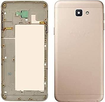 Mozomart Back Panel Housing Body for Samsung Galaxy J7 Prime Gold - image 1