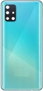 Back Panel With Middle Ring for Samsung Galaxy M51 Light Green - image 1
