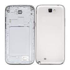 Mozomart Back Panel Housing Body for Samsung Galaxy Note 2 White - image 1