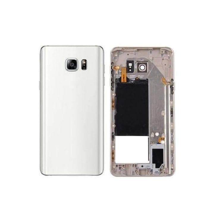 Mozomart Back Panel Housing Body for Samsung Galaxy Note 5 White - image 1