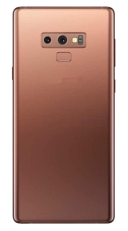 Back Panel With Lens for Samsung Galaxy Note 9 Brown - image 1