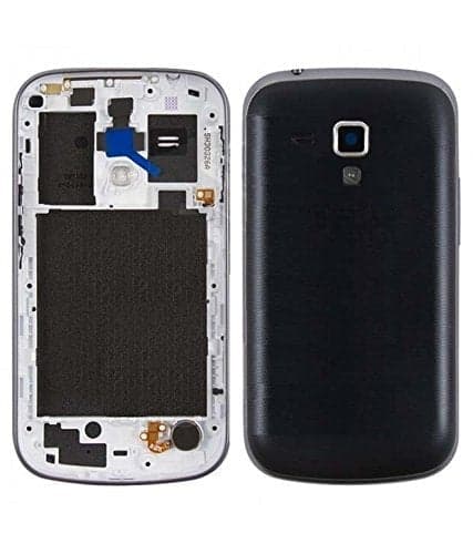 Mozomart Back Panel Housing Body for Samsung Galaxy S Duos Black - image 1