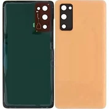 Back Panel With Lens for Samsung Galaxy S20 FE Orange - image 1