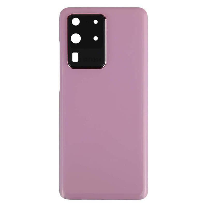 Back Panel With Lens for Samsung Galaxy S20 Ultra Pink - image 1