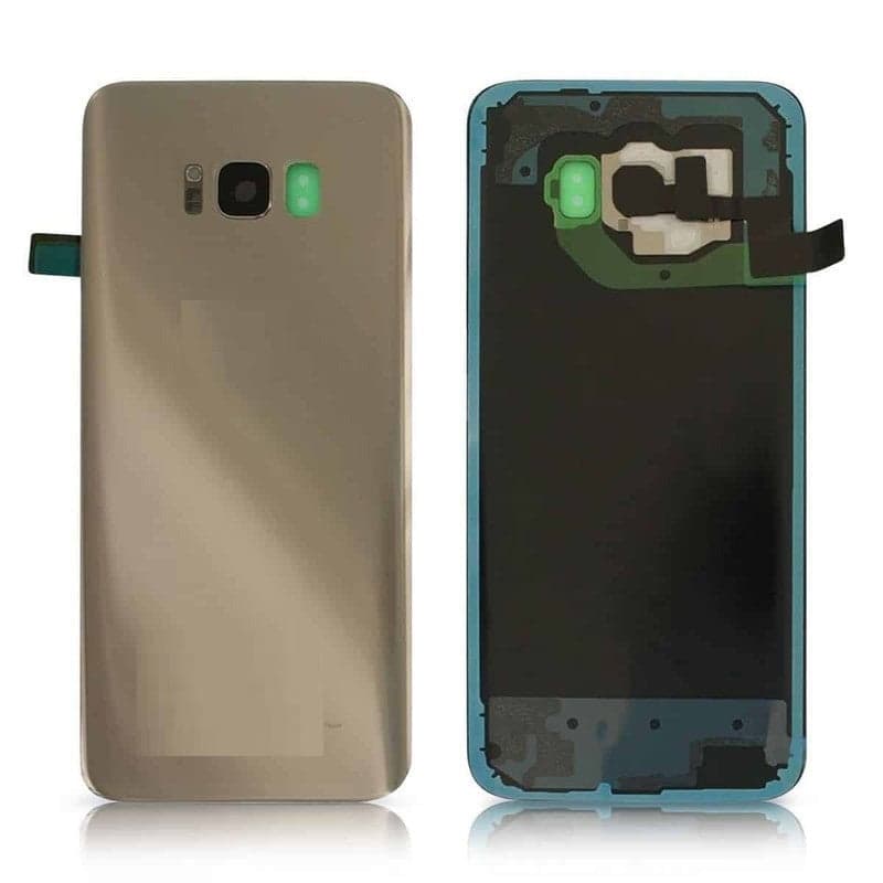 Back Panel With Camera Lens for Samsung Galaxy S8 Plus Gold - image 1