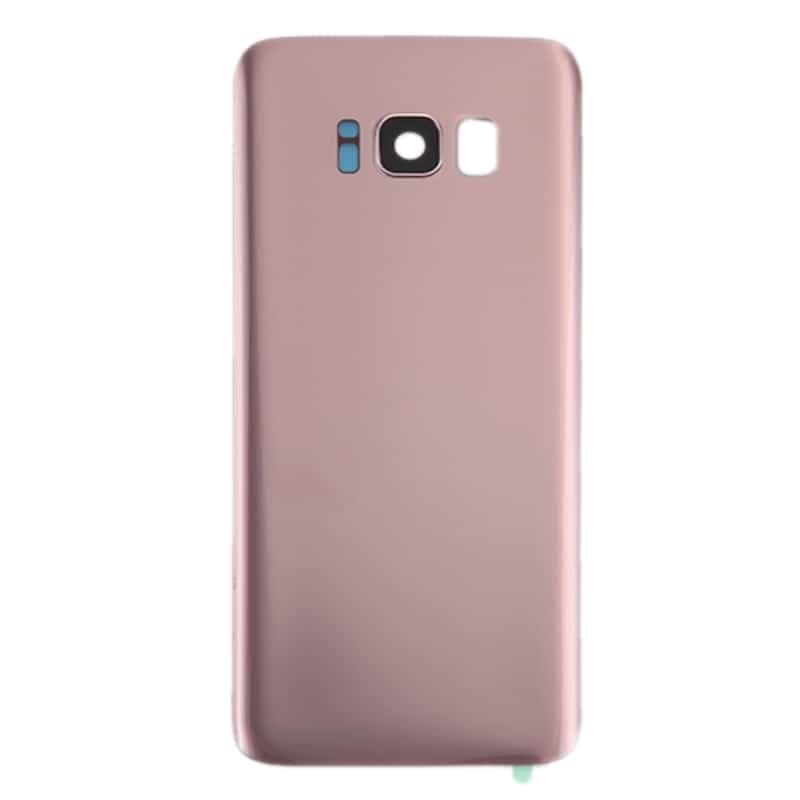 Back Panel With Camera Lens for Samsung Galaxy S8 Plus Rose Gold - image 1