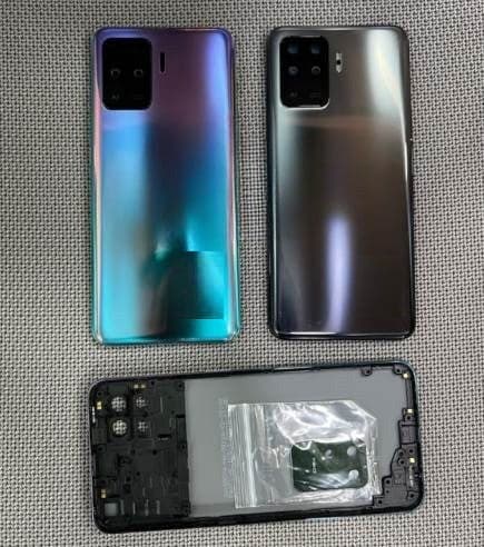 Back Panel Housing for Oppo F19 Pro Black - image 1