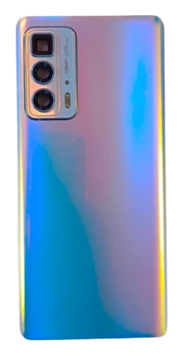 Back Panel with Camera Glass for Motorola Moto Edge 20 Pro White - image 1