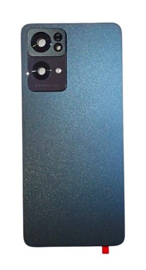 Back Panel with Camera Glass for Oppo Reno 7 Pro Black - image 1