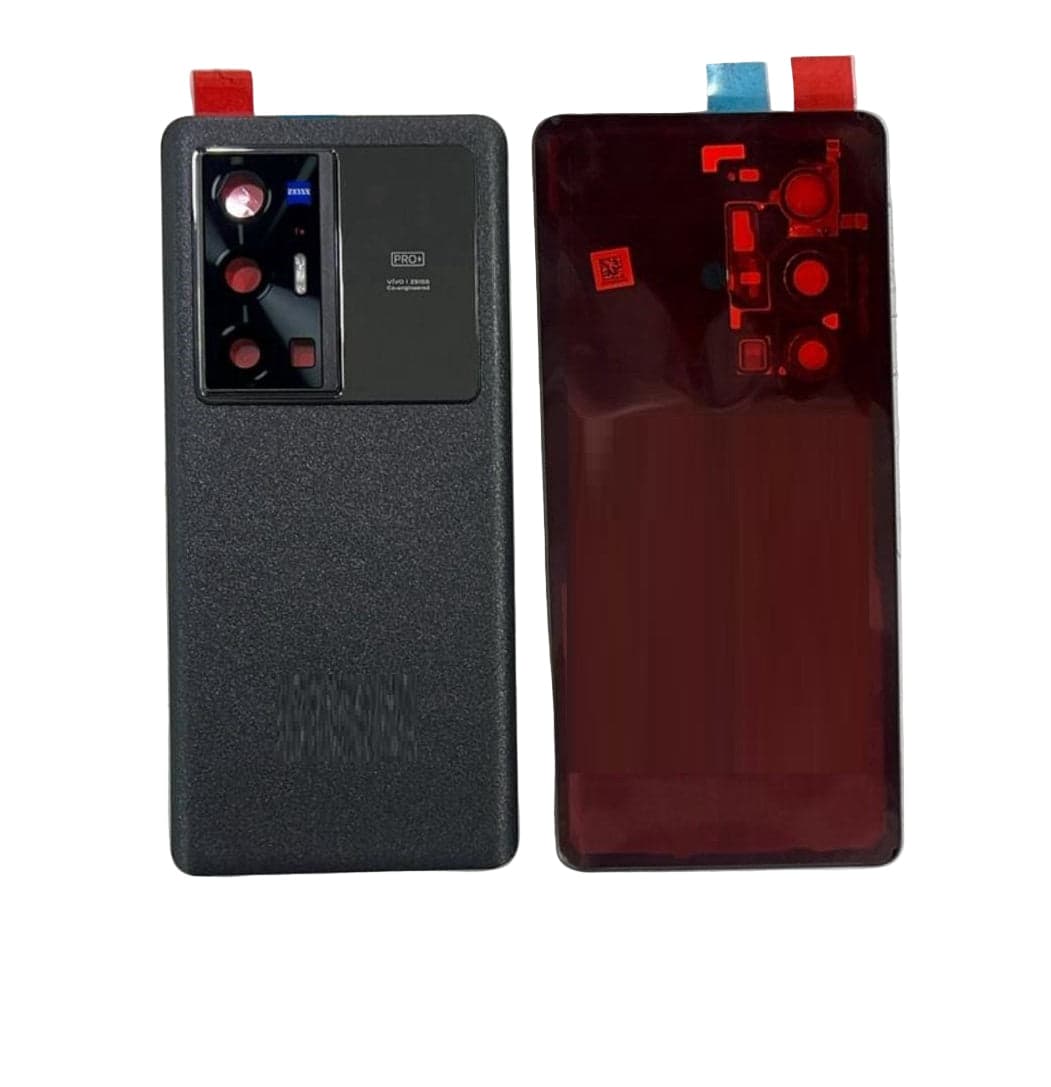 Back Panel with Camera Glass for Vivo X70 Pro Plus 5G Black - image 1