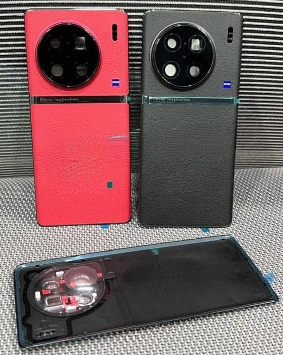 Back Panel with Camera Glass for Vivo X90 Pro Plus Black - image 1