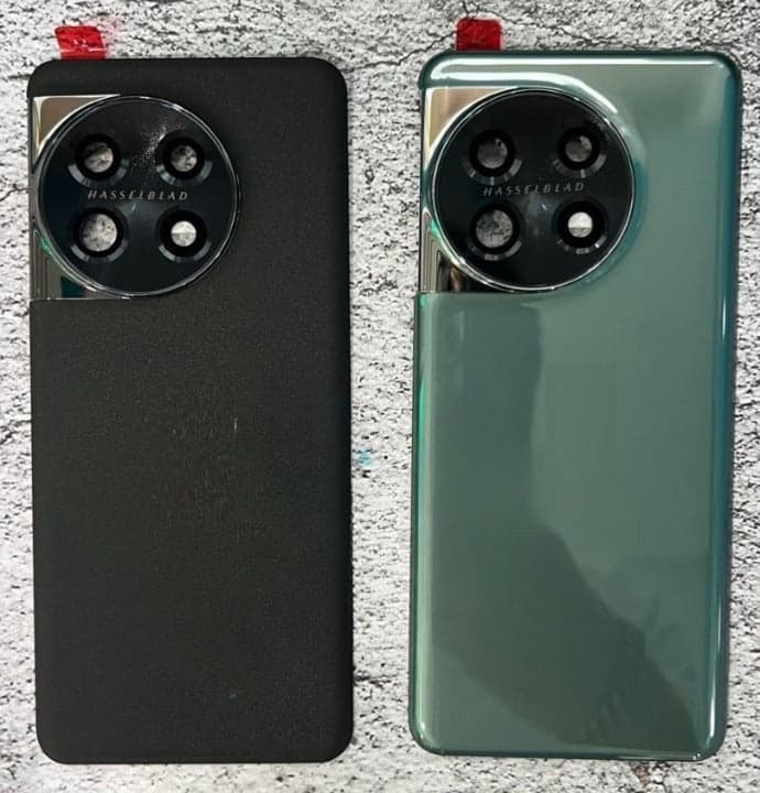Back Panel Glass for OnePlus 11 5G Black - image 1