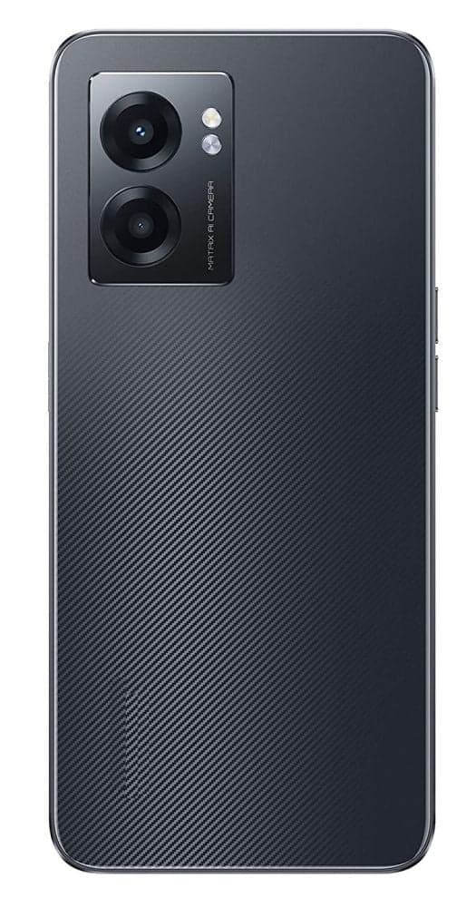 Back Panel with Camera Glass for Realme Narzo 50 5G Black - image 1