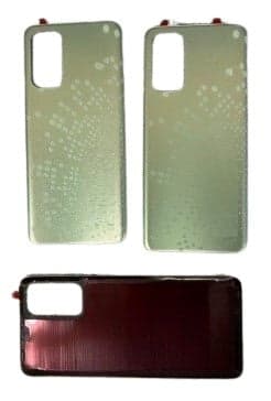 Mozomart Back Panel Glass for Reno 5 4G : Gold - image 1