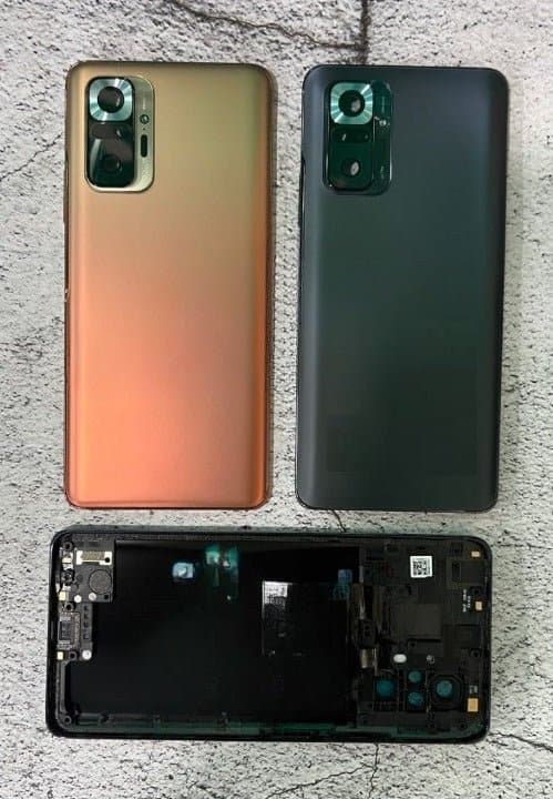 Mozomart Battery Door Back Panel Housing for Xiaomi Redmi Note 10 Pro : Nebula Dark Blue - image 1