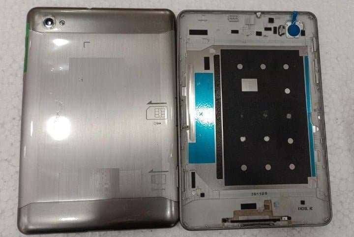 Mozomart Battery Door Back Panel Housing with Camera Lens for Samsung Tab 7.7 (P6800) : Grey - image 1