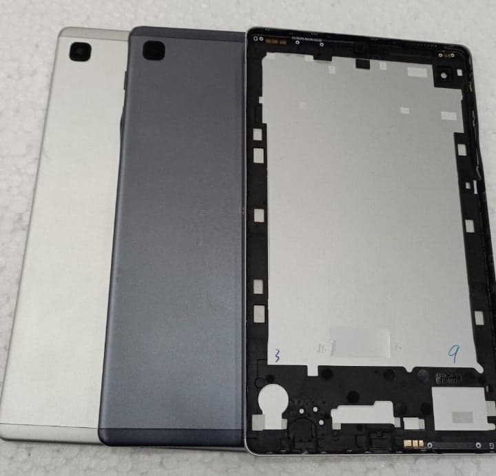 Battery Door Back Panel Housing with Camera Lens for Samsung Tab A7 Lite (Ax3565) : White - image 1