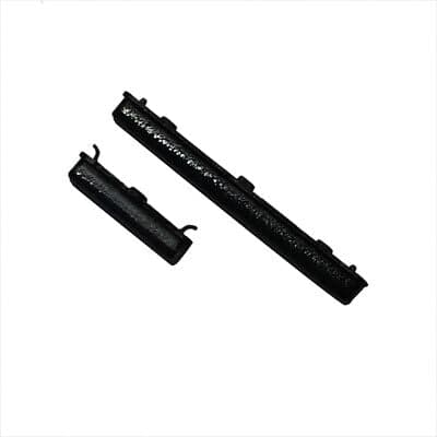 Mozomart External Side Button Out Keys for Samsung Galaxy A20 Black - image 1