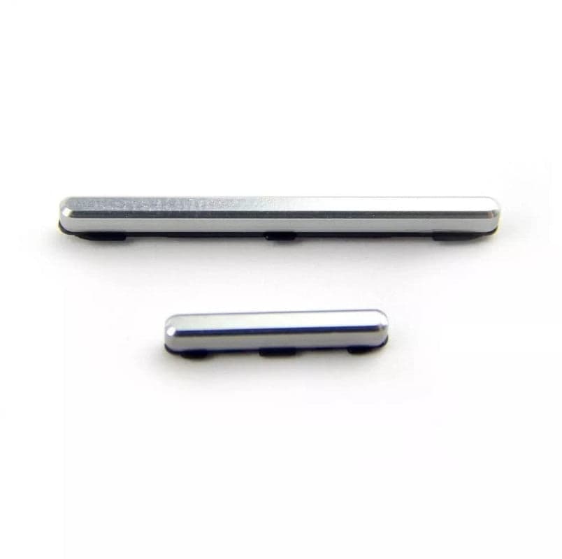 Mozomart External Side Button Out Keys for Samsung Galaxy A40 White - image 1
