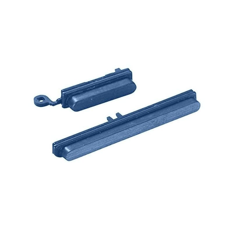 Mozomart External Side Button Out Keys for Samsung Galaxy A50 Blue - image 1