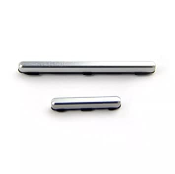 Mozomart External Side Button Out Keys for Samsung Galaxy A50 White - image 1
