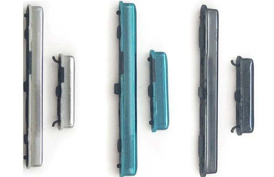 Mozomart External Side Button Out Keys for Samsung Galaxy A50S Black - image 1