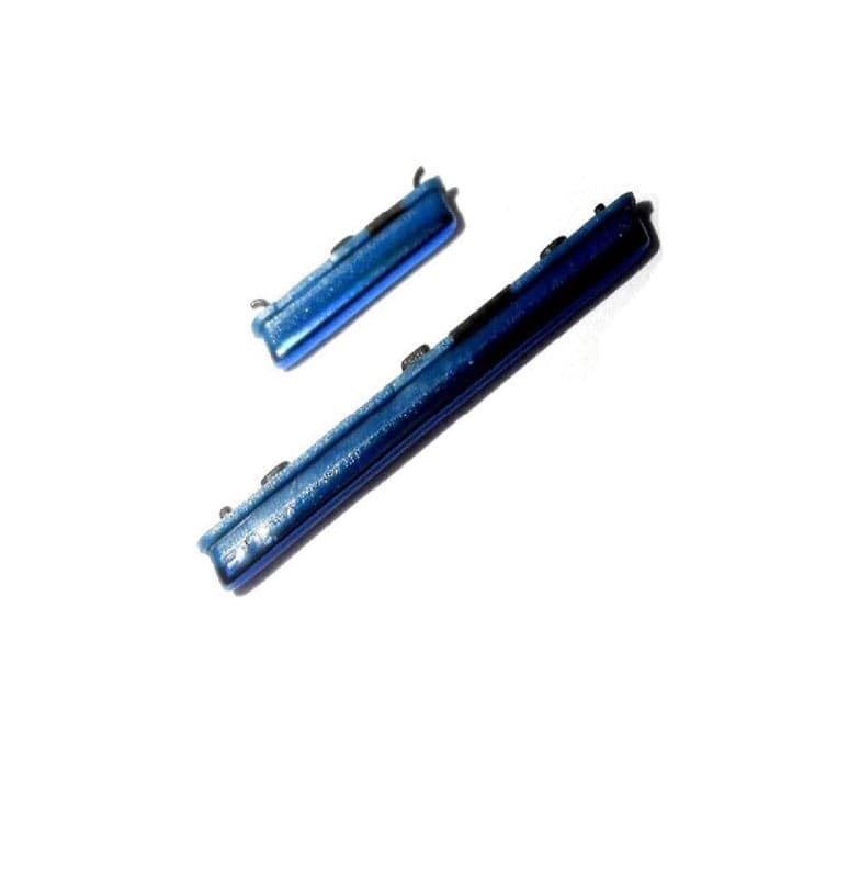 Mozomart External Side Button Out Keys for Samsung Galaxy A70S Blue - image 1