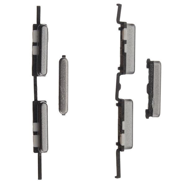 Mozomart External Side Button Out Keys for Samsung Galaxy J7 2016 Grey - image 1