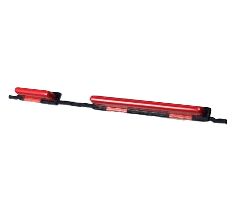 Mozomart External Side Button Out Keys for Samsung Galaxy M30 Red - image 1