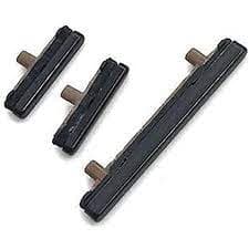 Mozomart External Side Button Out Keys for Samsung Galaxy Note 8 Black (Set of 3) - image 1