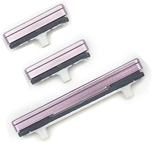 Mozomart External Side Button Out Keys for Samsung Galaxy Note 9 Purple (Set of 3) - image 1
