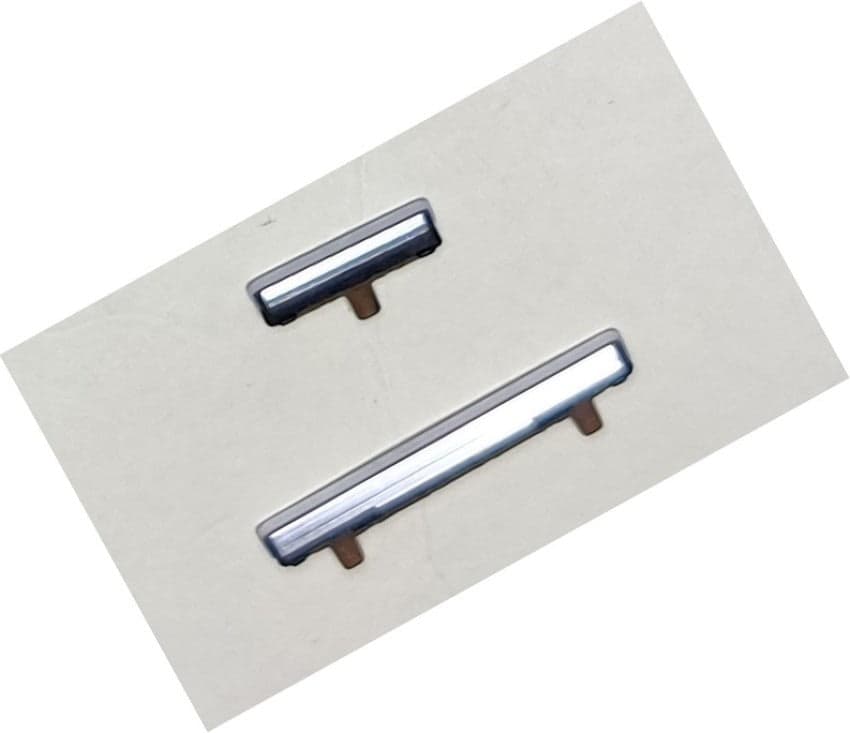 Mozomart External Side Button Out Keys for Samsung Galaxy Note 9 Silver - image 1