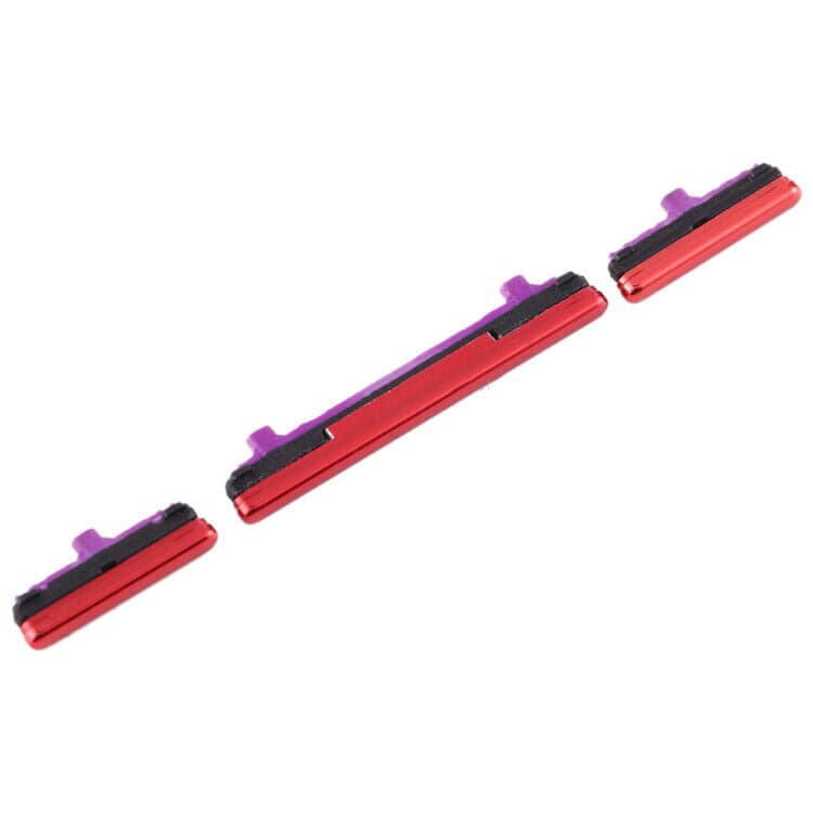 Mozomart External Side Button Out Keys for Samsung Galaxy S10 Red - image 1