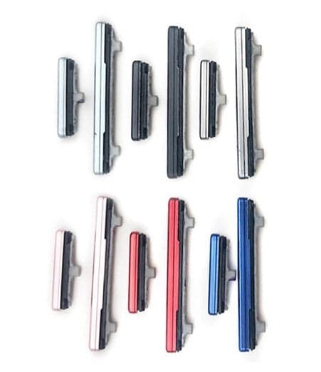 Mozomart External Side Button Out Keys for Samsung Galaxy S20 Black - image 1