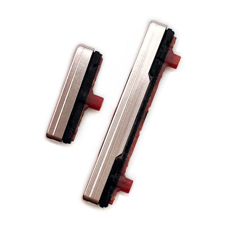 Mozomart External Side Button Out Keys for Samsung Galaxy S21 Gold - image 1