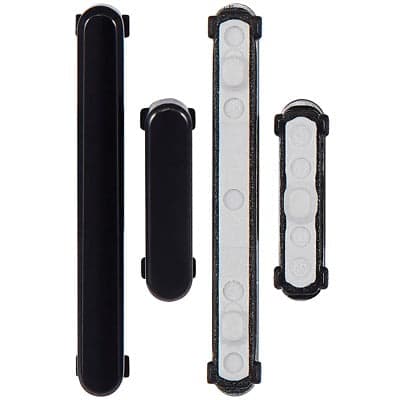 Mozomart External Side Button Out Keys for Samsung Galaxy S22 Black - image 1