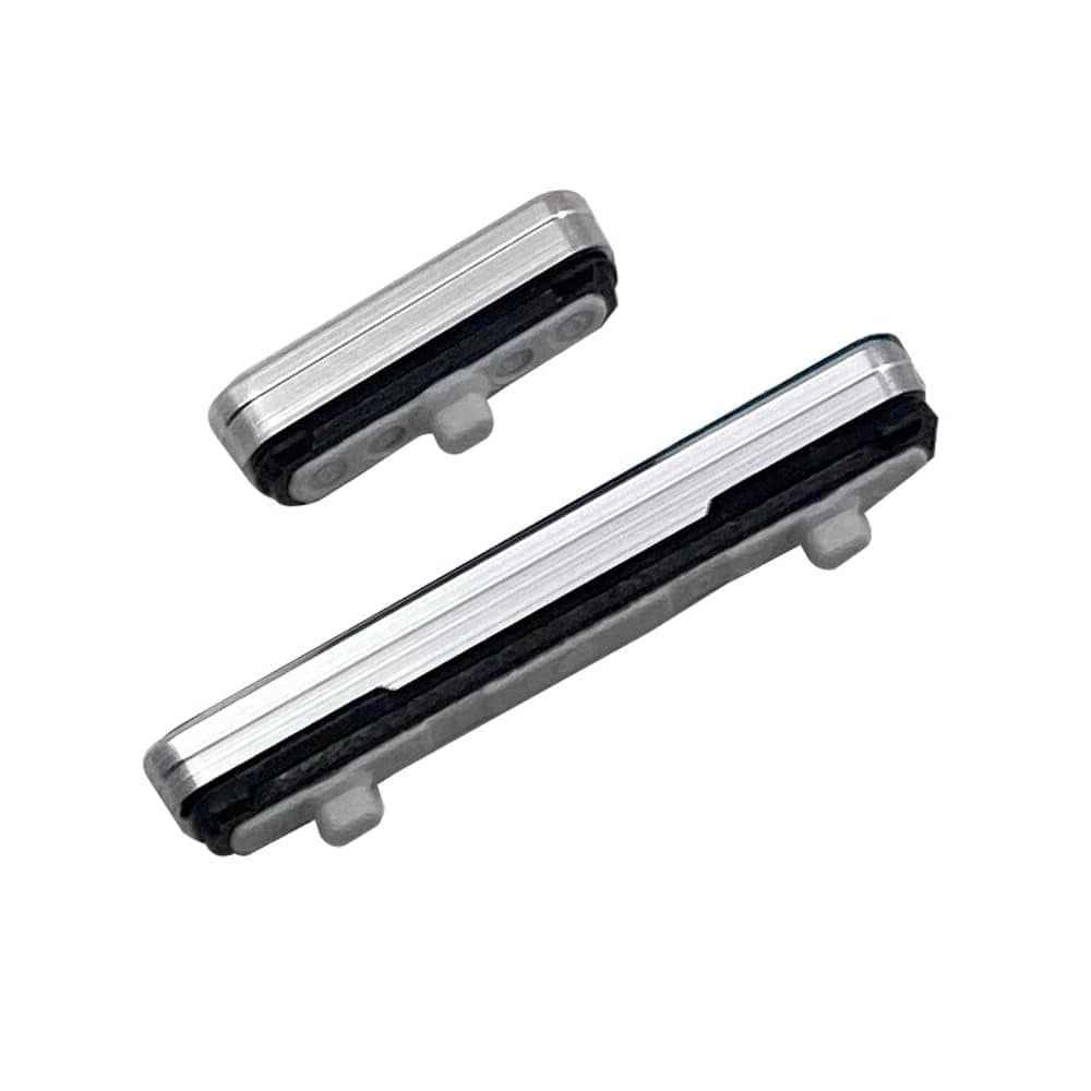 Mozomart External Side Button Out Keys for Samsung Galaxy S22 White - image 1