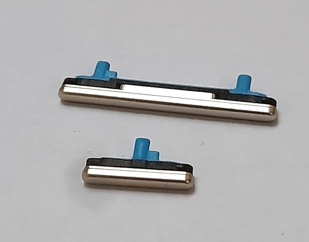 Mozomart External Side Button Out Keys for Samsung Galaxy S8 Plus Gold - image 1