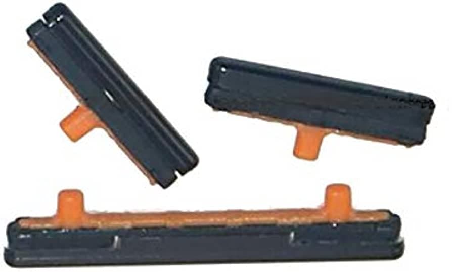 External Side Button Out Keys for Samsung Galaxy S9 Black (Set of 3) - image 1