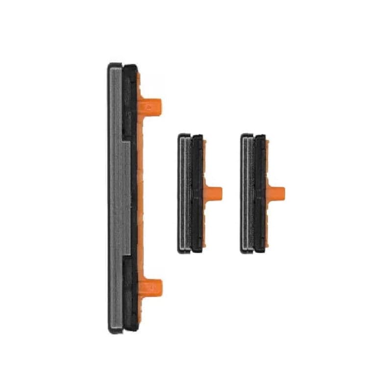 External Side Button Out Keys for Samsung Galaxy S9 Plus Black (Set of 3) - image 1