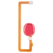 Mozomart Fingerprint Sensor Flex for Samsung Galaxy A10 Red - image 1