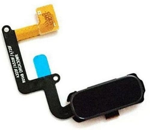Mozomart Fingerprint Sensor Flex for Samsung Galaxy A7 2017 Black - image 1