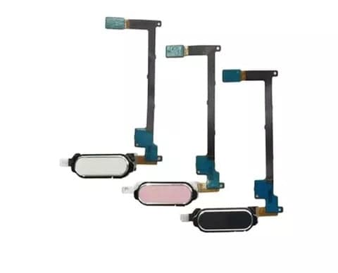 Mozomart Fingerprint Sensor Flex for Samsung Galaxy Note 4 Black - image 1
