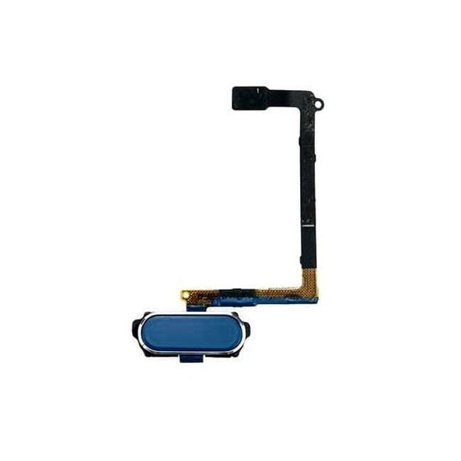 Mozomart Fingerprint Sensor Flex for Samsung Galaxy S6 Edge Blue - image 1