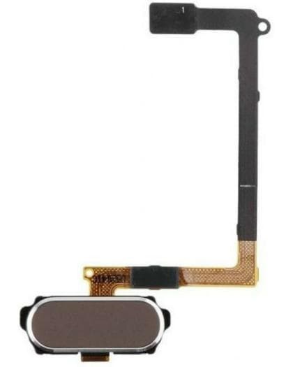 Mozomart Fingerprint Sensor Flex for Samsung Galaxy S6 Edge Gold - image 1