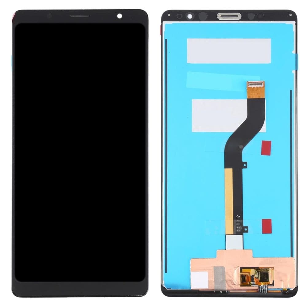 Mozomart Lcd Display Combo Folder for Lenovo Tab V7 (PB-6505MC): Black - image 1