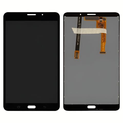 Mozomart Lcd Display Combo Folder for Samsung Galaxy Tab A 7.0 (2016) LTE (SM-T285) : Black - image 1